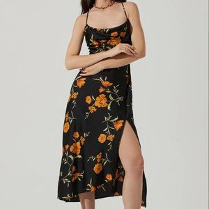 ASTR Black Floral Gaia Dress